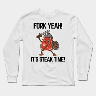 Steak Long Sleeve T-Shirt